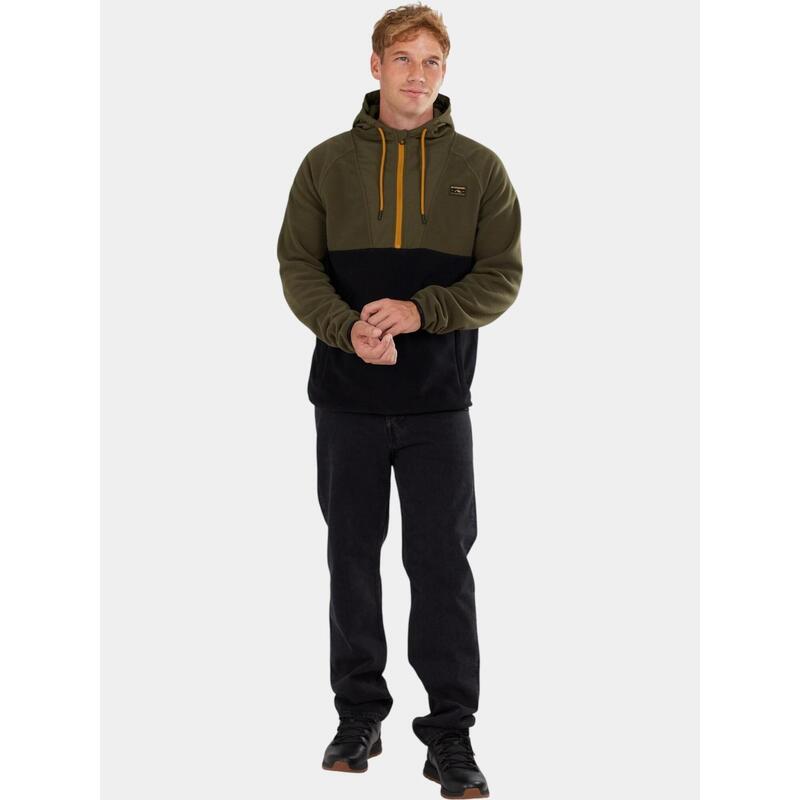 Pulover cu gluga Carlos Fleece Pullover barbati