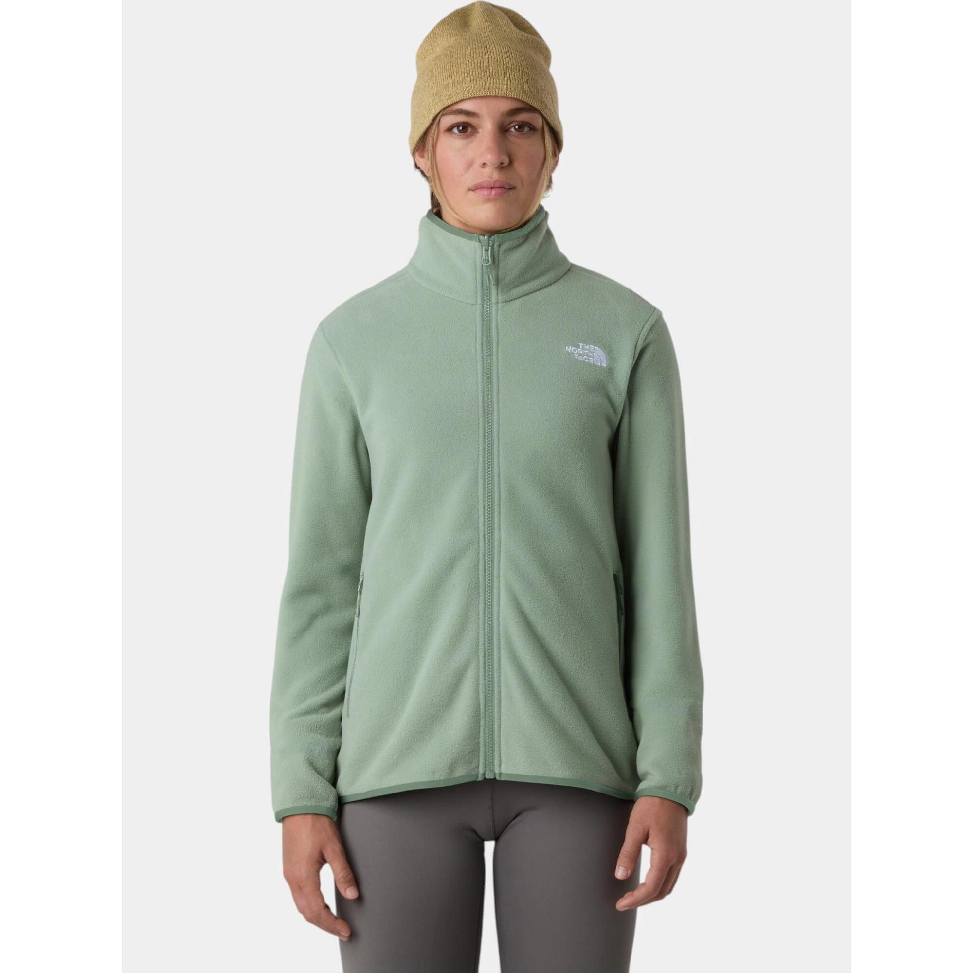 The North Face - Pull Femme W Glacier - Polaire - Vert - Decathlon