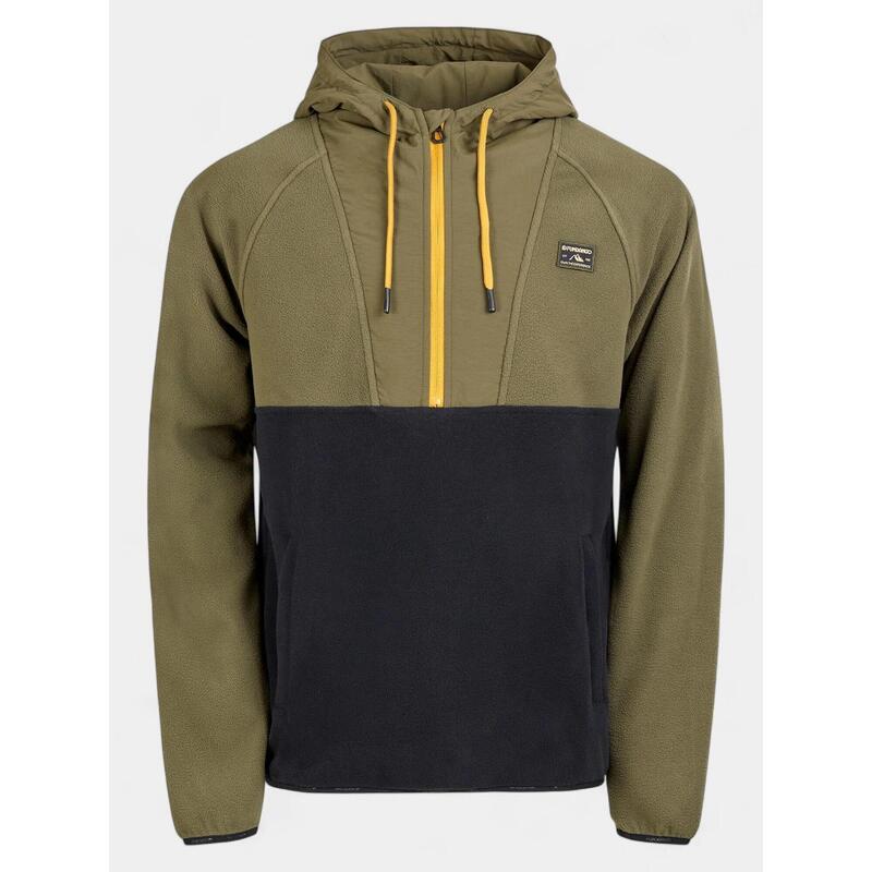 Pulover cu gluga Carlos Fleece Pullover barbati