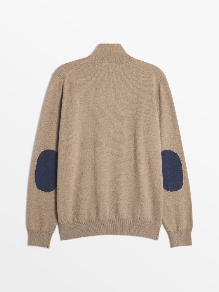Pullover Beige Uomo TBS MALIKCAM 4/5