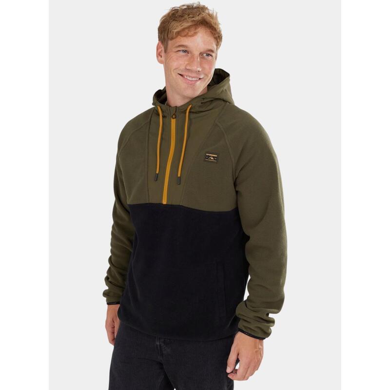 Pulover cu gluga Carlos Fleece Pullover barbati