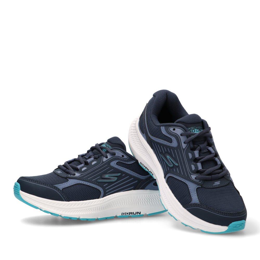 Zapatillas Skechers Mujer Go Run Consistent 2.0 - Advantage Azul Marino 5/6