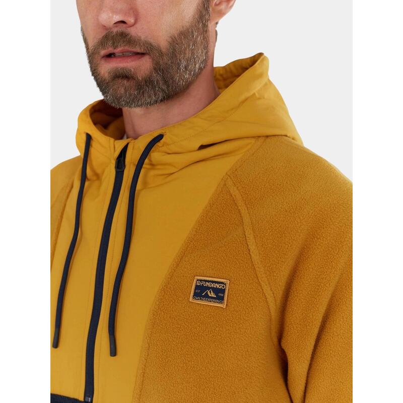 Pulover cu gluga Carlos Fleece Pullover barbati