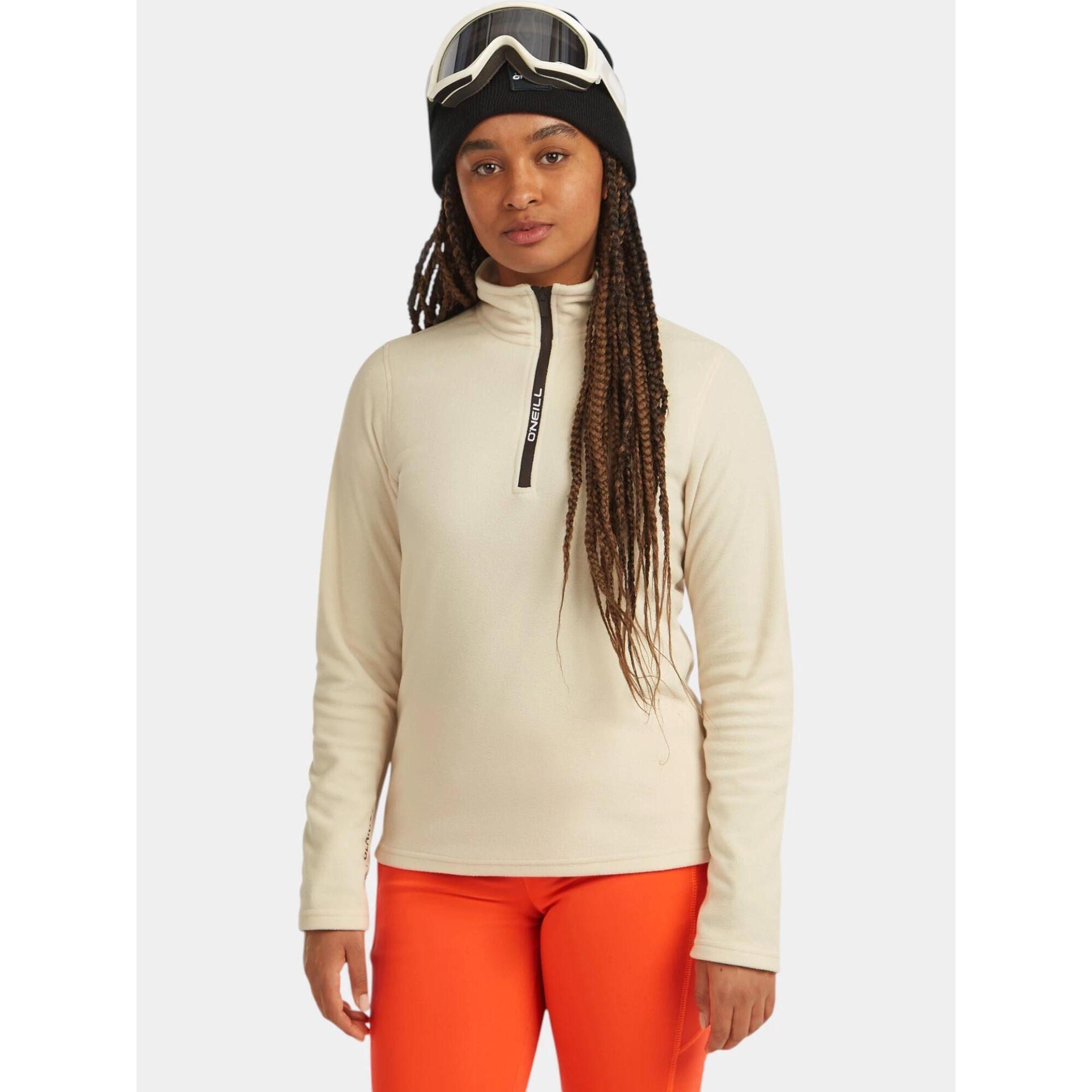O'Neill - Pull Femme Fwc'cruz Jack's Polartec Hz - Polaire - Beige - Decathlon