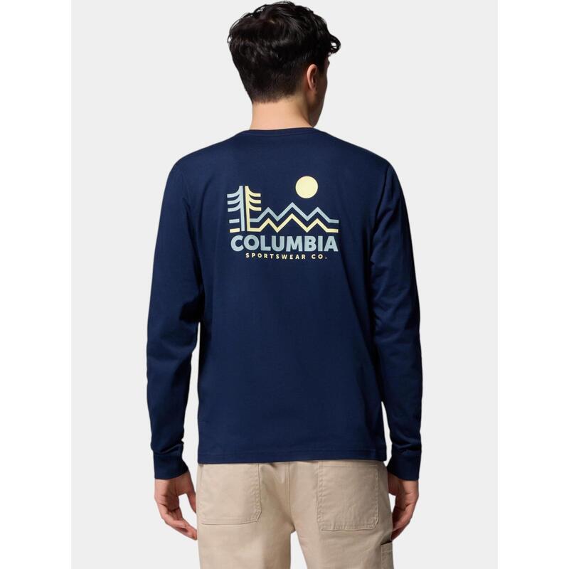 Tricou cu maneci lungi CSC Seasonal Logo Long Sleeve Tee barbati