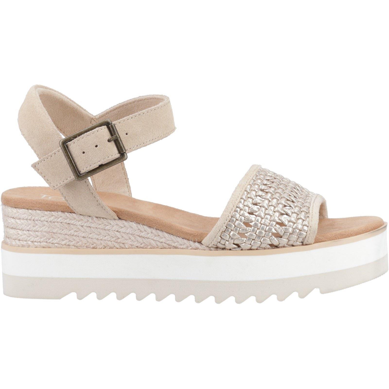 TOMS - Diana plateau sandalen sleehak 5/7