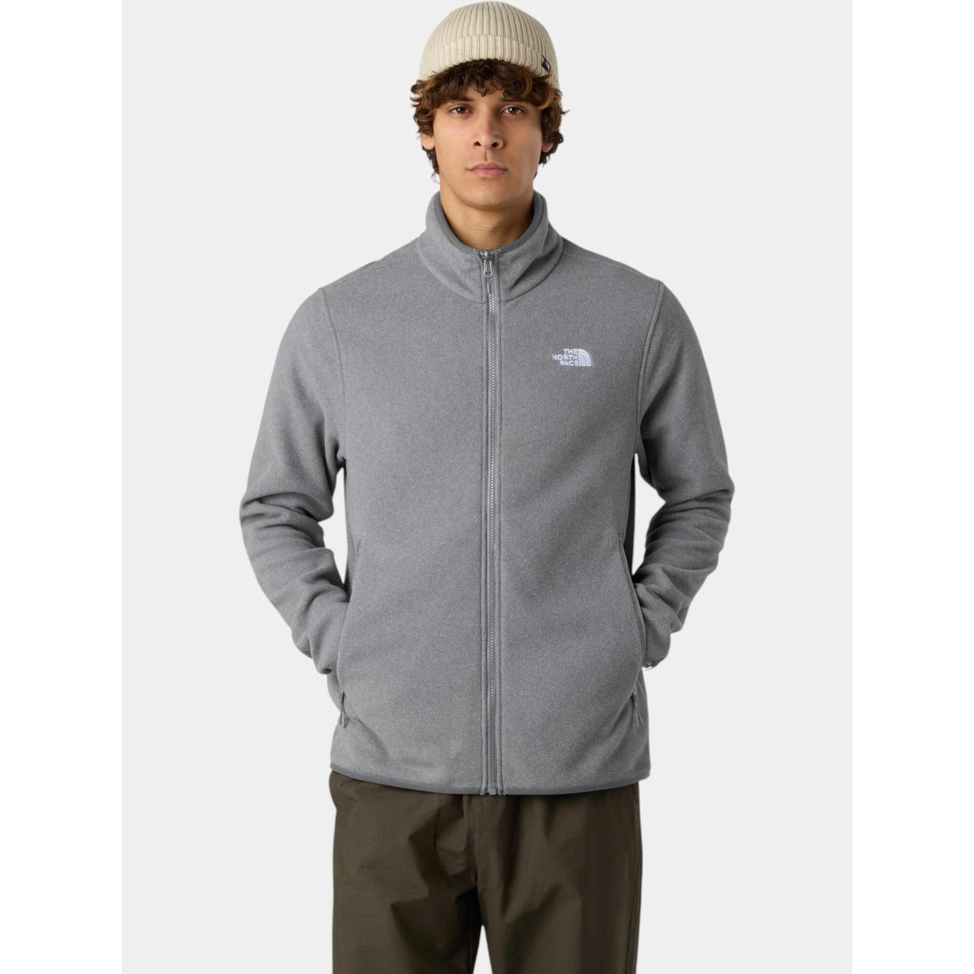 The North Face - Pull Homme M Glacier - Polaire - Gris - Decathlon