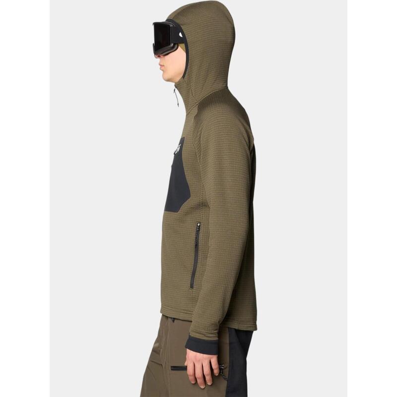 Pulover polar Polartec Power Grid Full Zip Hoody barbati