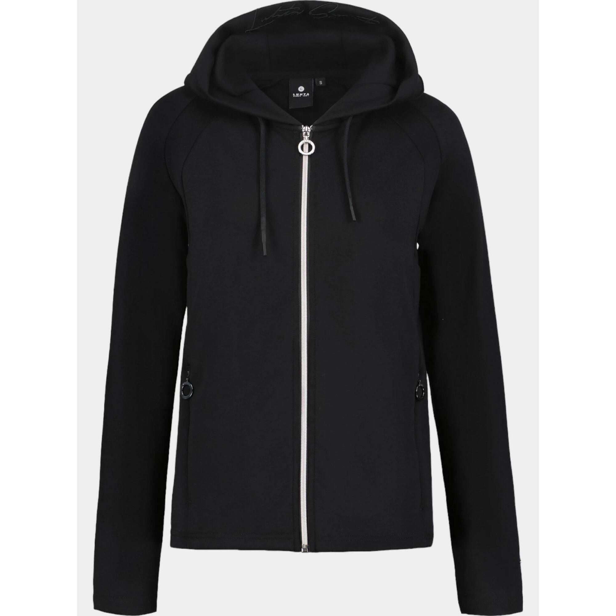 Luhta - Sweatshirt Women Hirsiniemi - Sweat-shirt - Noir - Decathlon