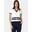 Tricou cu guler Sedum Polo Shirt - alb femei