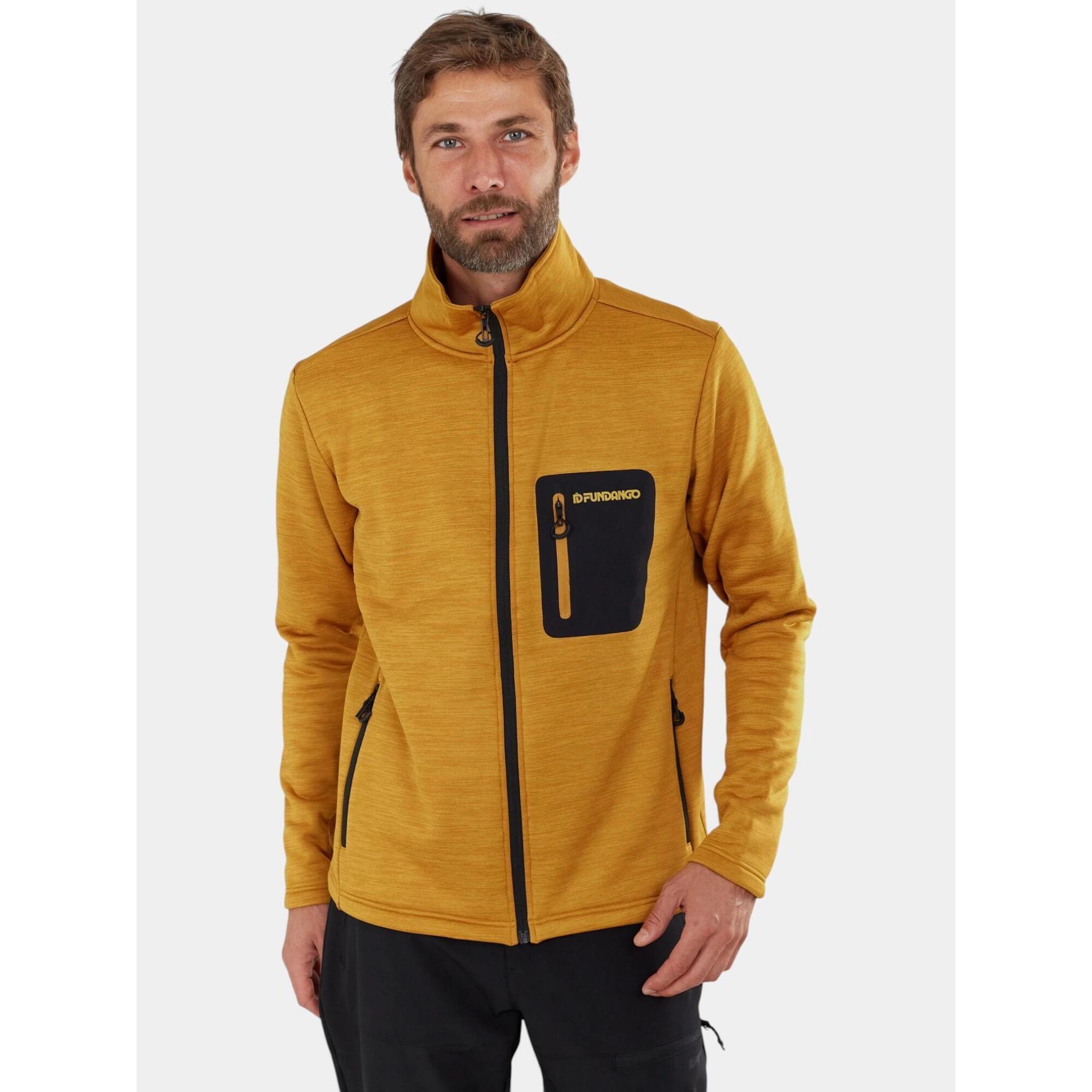 Fundango - Pull Homme Revolution - Polaire - Jaune - Decathlon