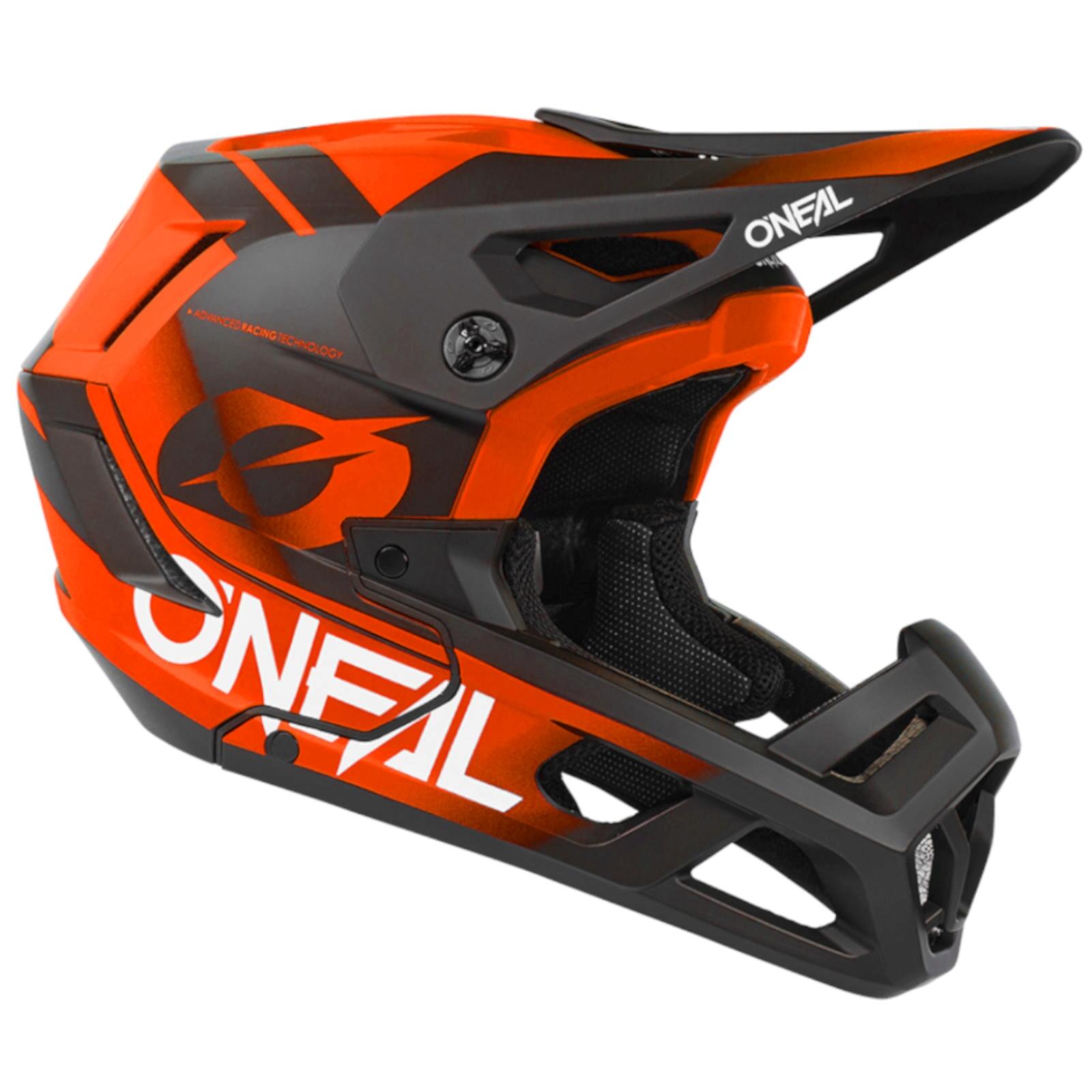 MTB Full Face SL1 Unisex Noir/Rouge 3/7