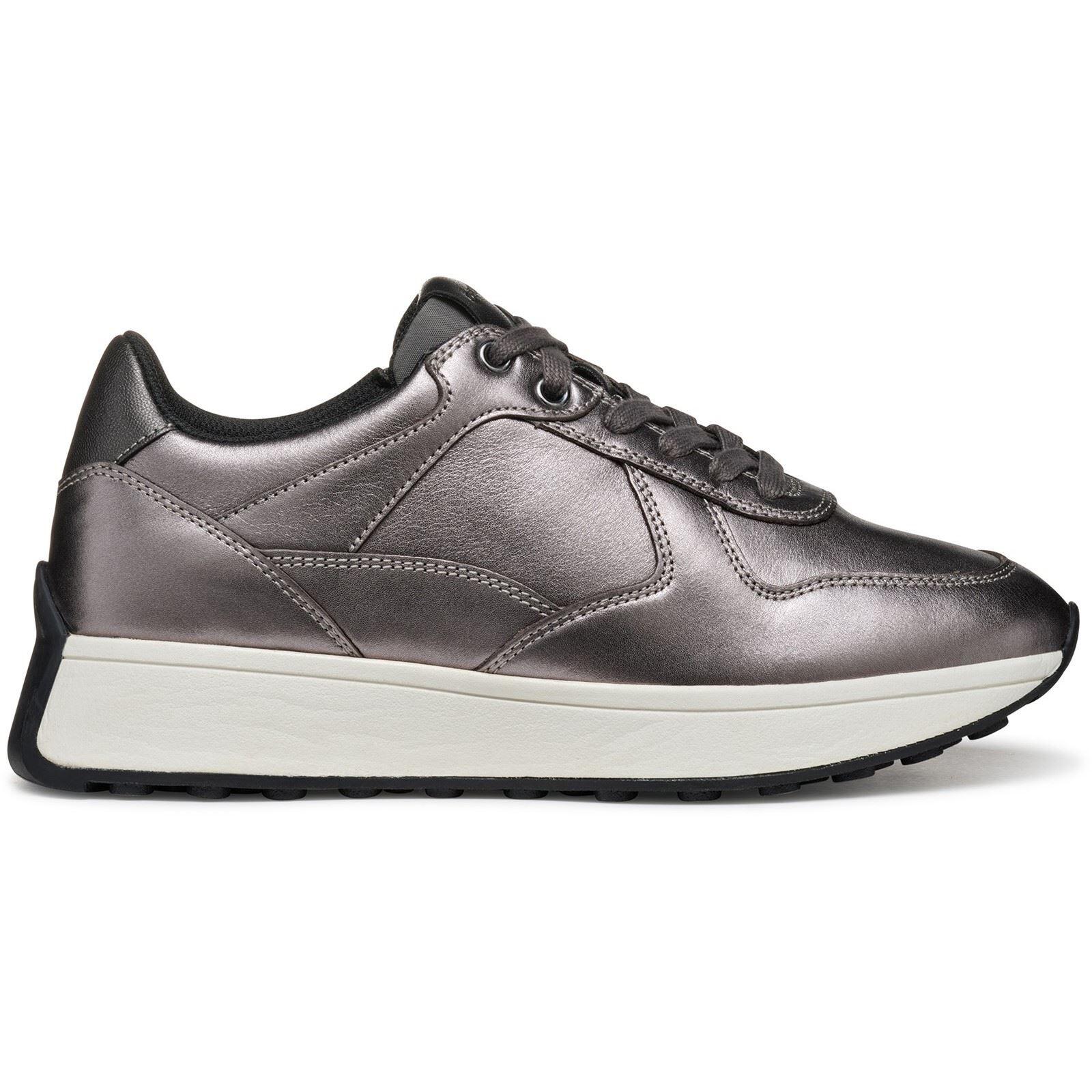 Scarpe Da Ginnastica Geox Modello D Amabel Colore Grigio 6/6