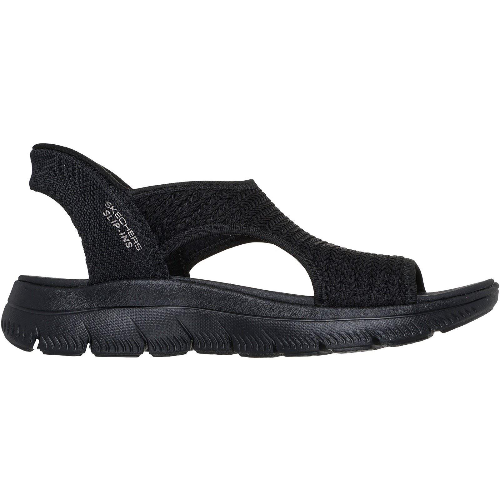 Sandalias Skechers Mujer Summits Sweetly Evolved Negro 5/5