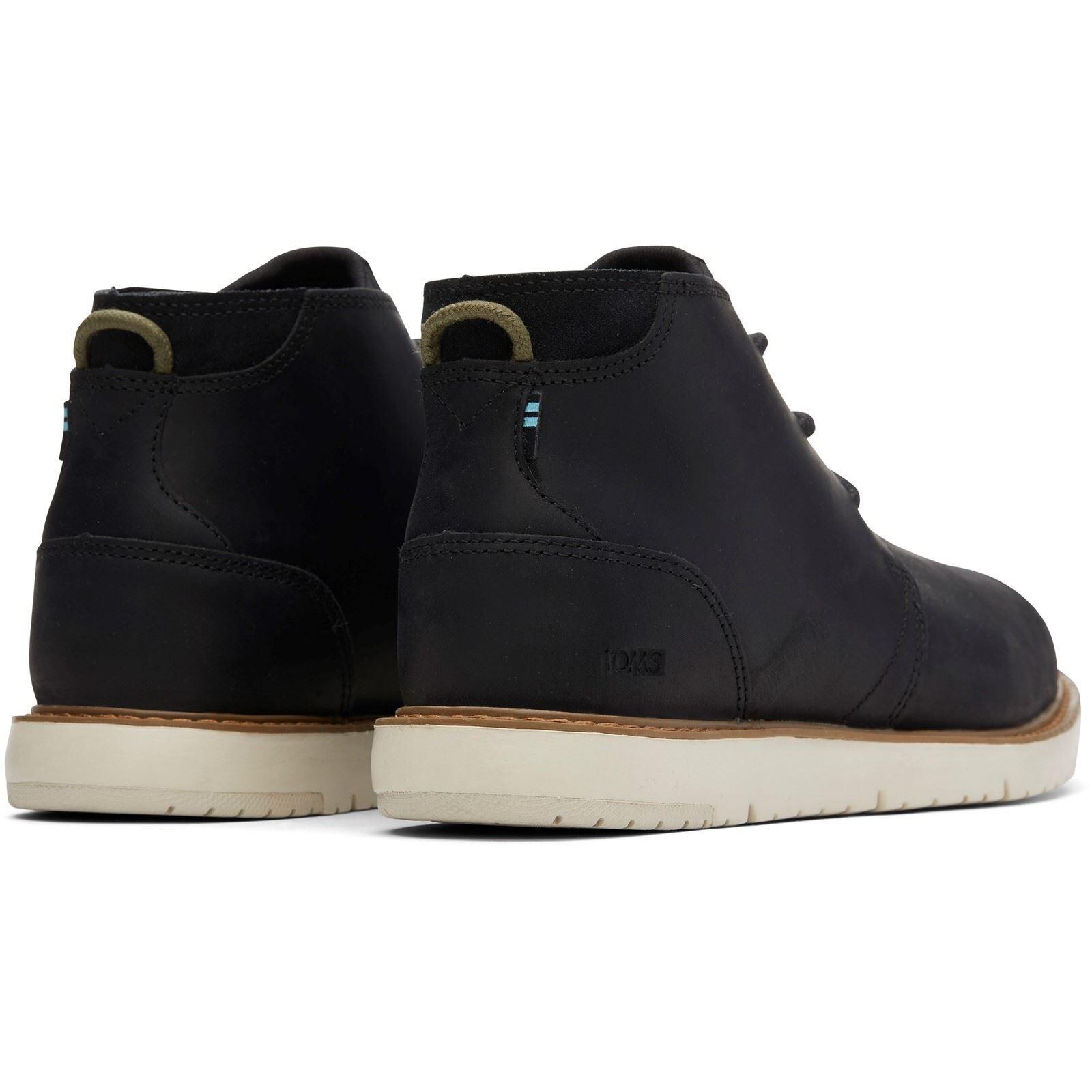 Mens Boots Ankle Lace Up Navi 2/5