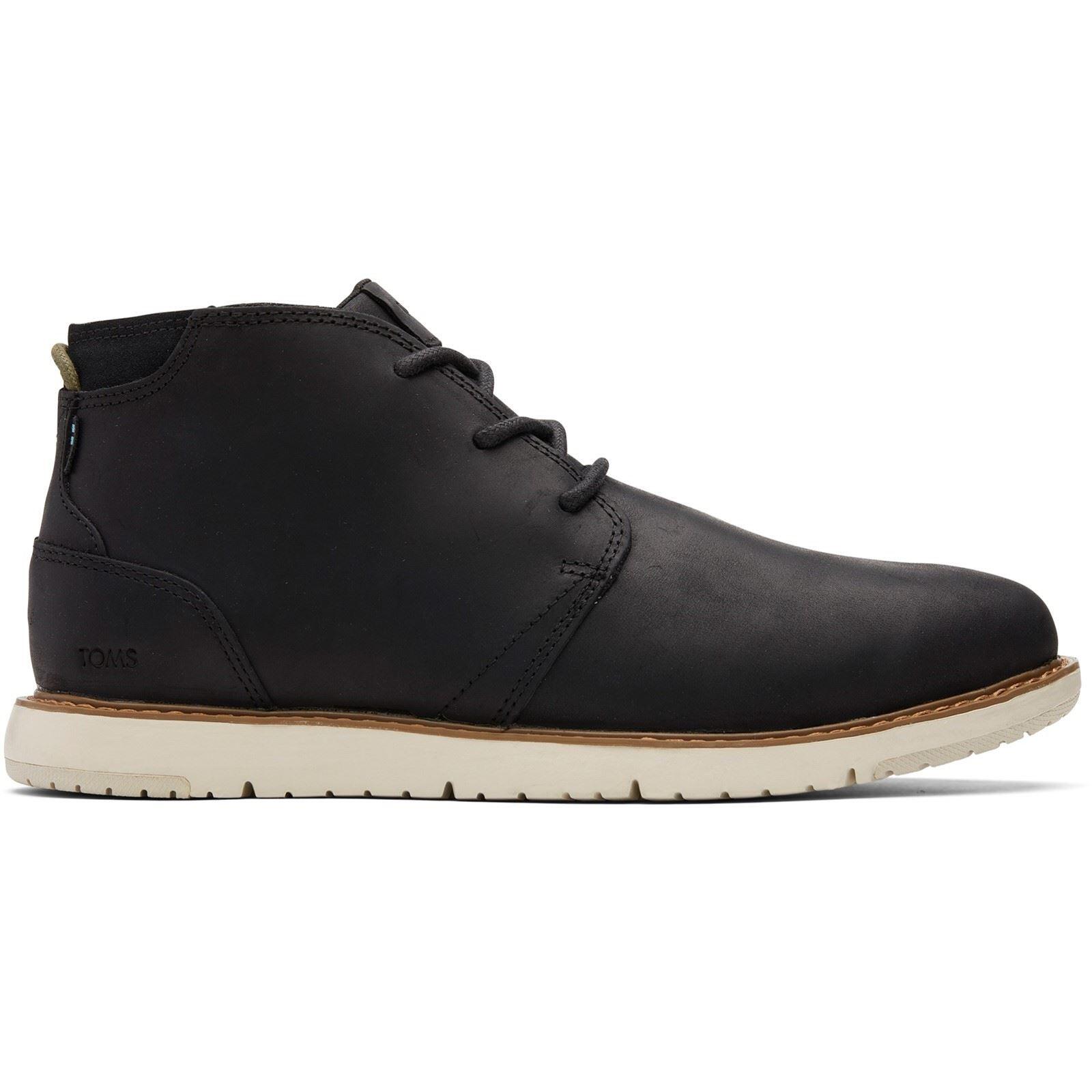 Mens Boots Ankle Lace Up Navi 5/5
