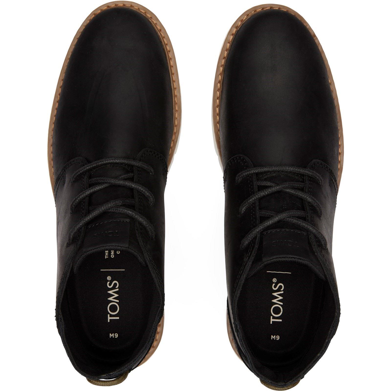 Mens Boots Ankle Lace Up Navi 4/5