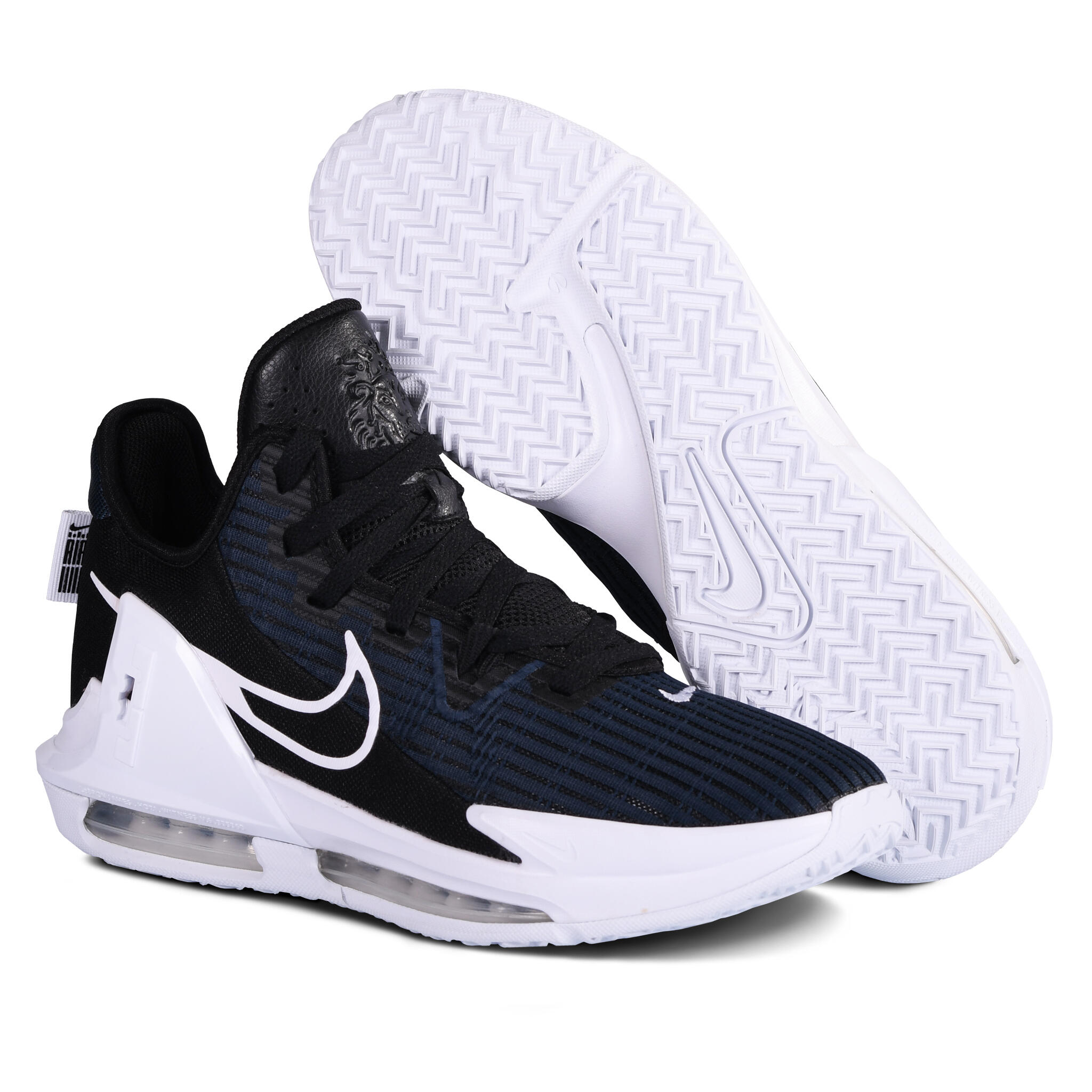 Sapatilhas Adulto Nike Lebron Witness VI Preto 3/4