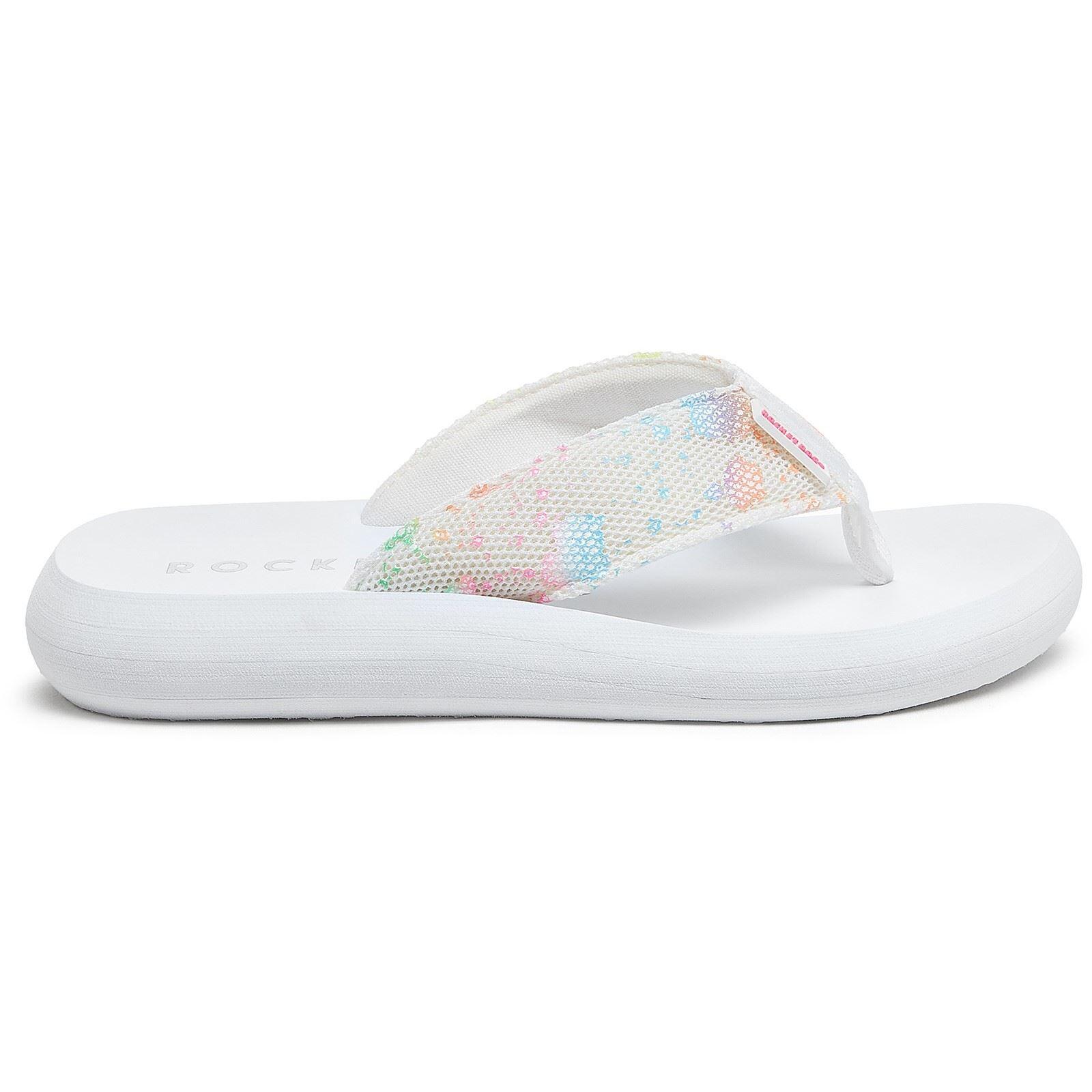 Rocket Dog White Platform Slide Sandals Rocket Dog Womens Crush