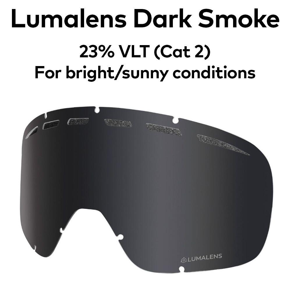 D2 Gafas De Esquí Unisex - Grey/LL Dark Smoke 2/3