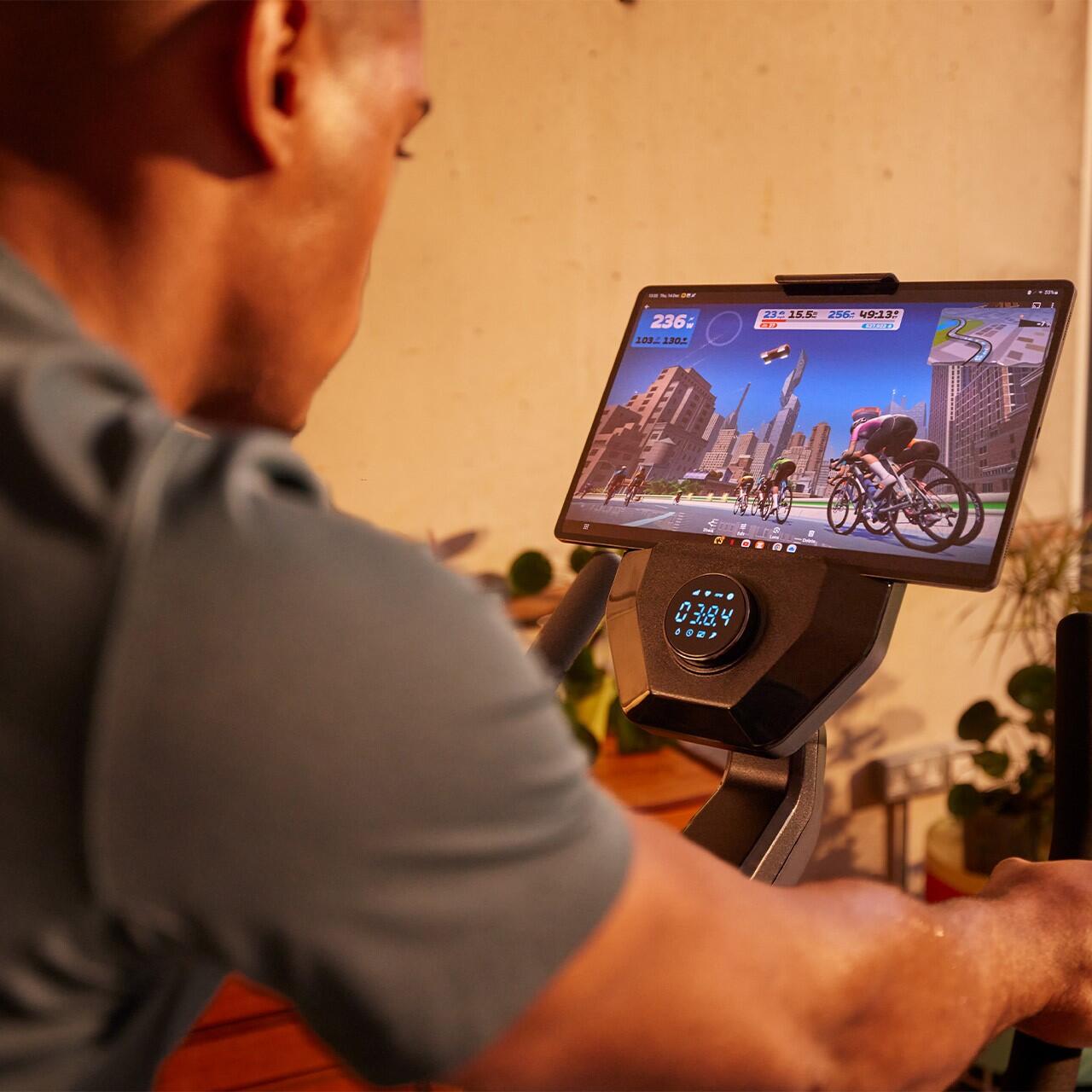 Bicicleta Estática One C-24c - Kinomap y Zwift - Inercia 9kg 7/8