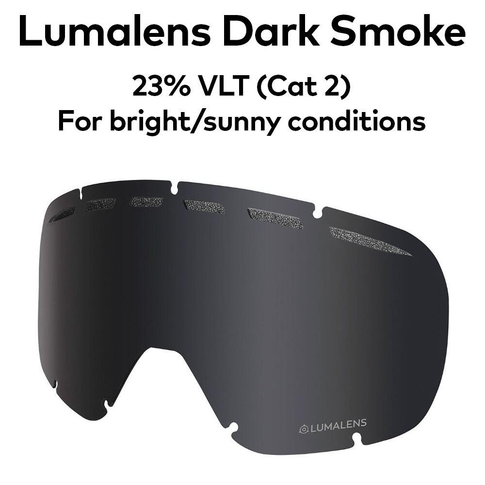 LIL D Gafas De Esquí Para Jóvenes - Lil Kaiju/LL Dark Smoke 5/5