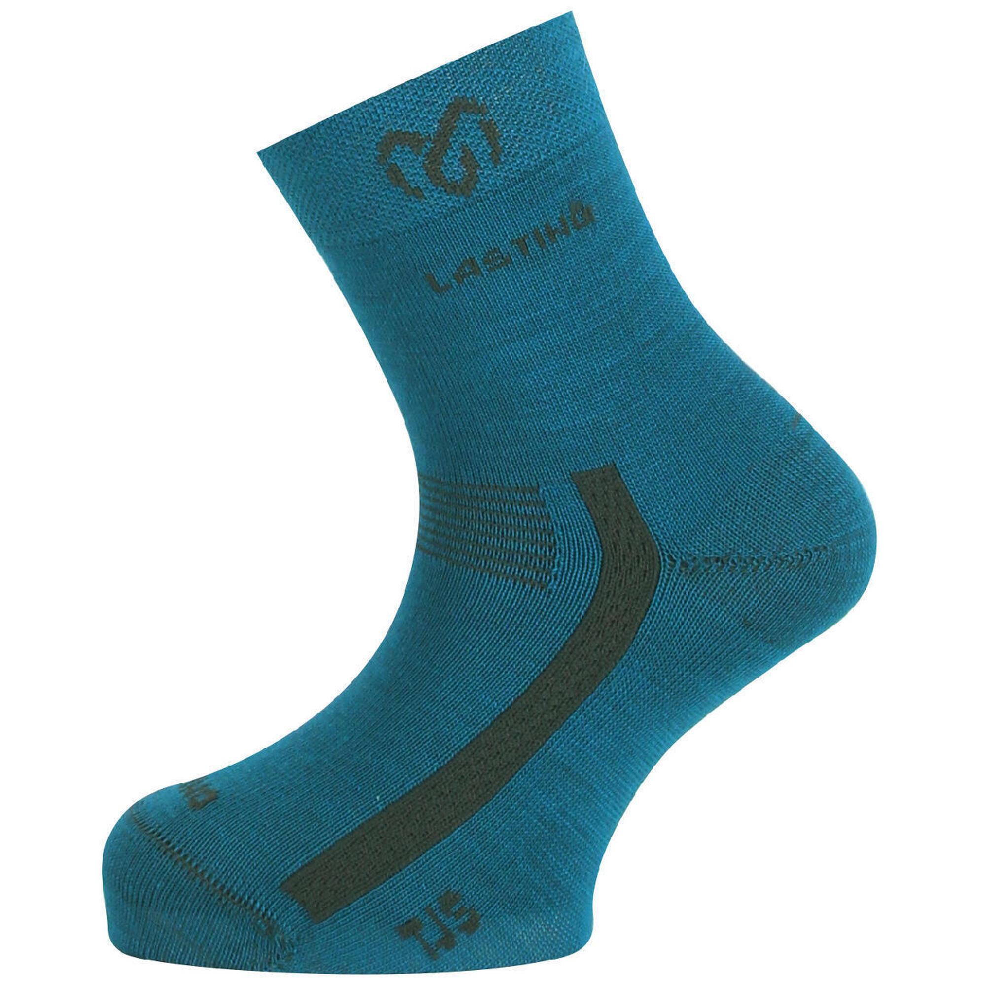 Lasting - Chaussettes En Mérinos Pour Enfants Tjs - Chaussettes - Bleu - 34 2xs - Decathlon