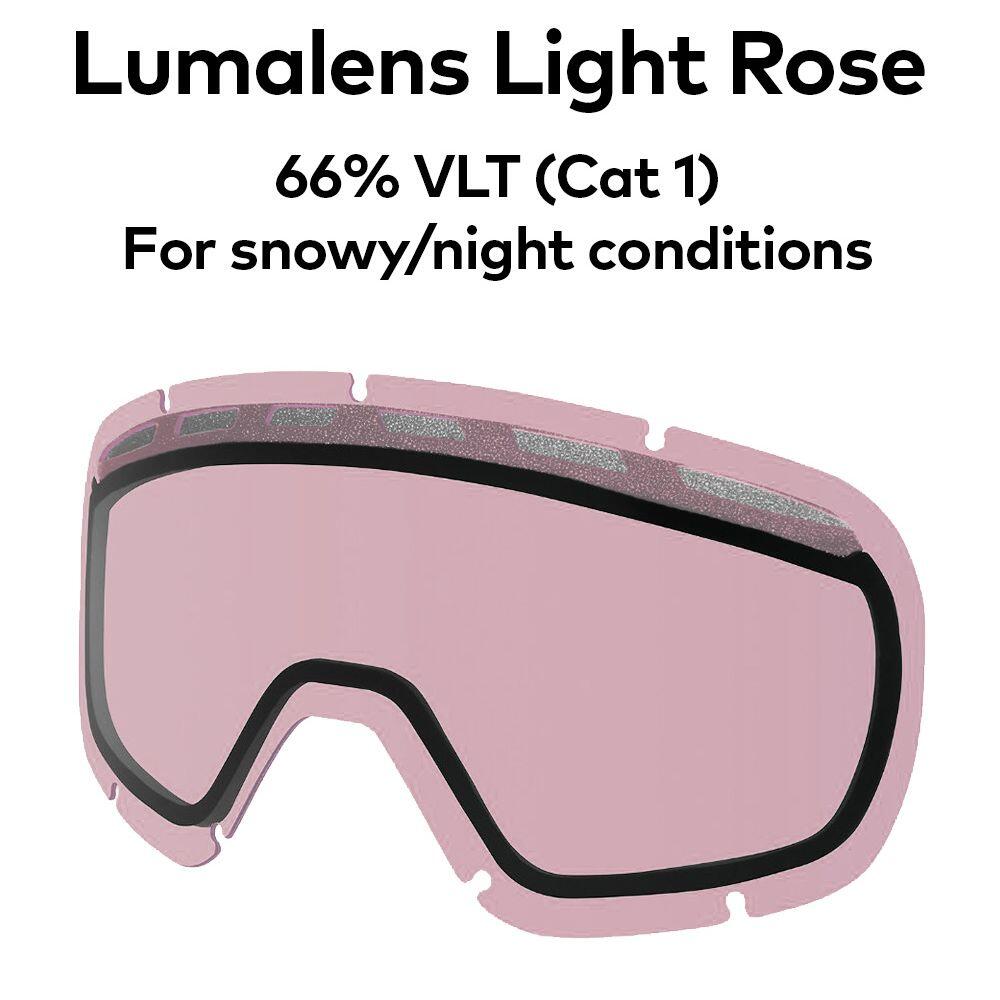 LIL D Gafas De Esquí Para Jóvenes - Wildside/LL Light Rose 5/5