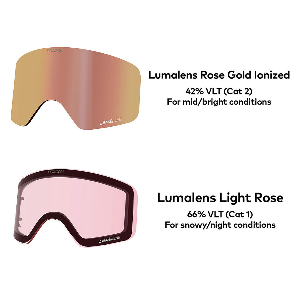 NFX MAG OTG Gafas De Esquí Unisex - Icon Rose/LL Rose Gold Ion & LL Light Rose 6/6