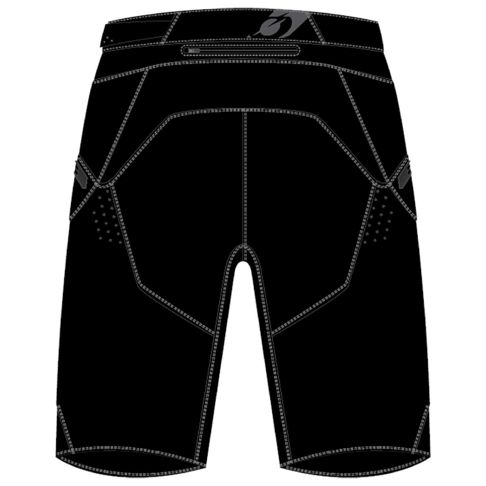Pantaloncini Rockstacker - Nero 2/2