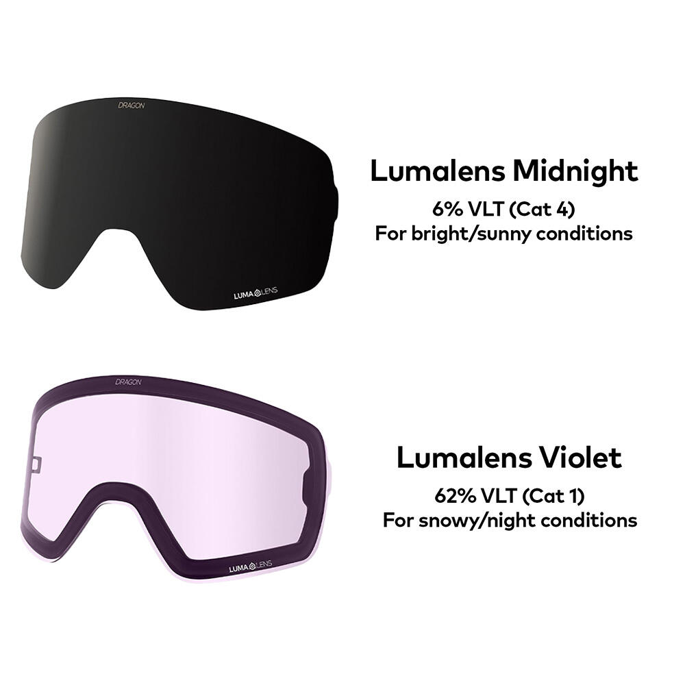 NFX2 Gafas De Esquí Unisex - Blake Paul Signature 2025/LL Midnight & LL Violet 7/7