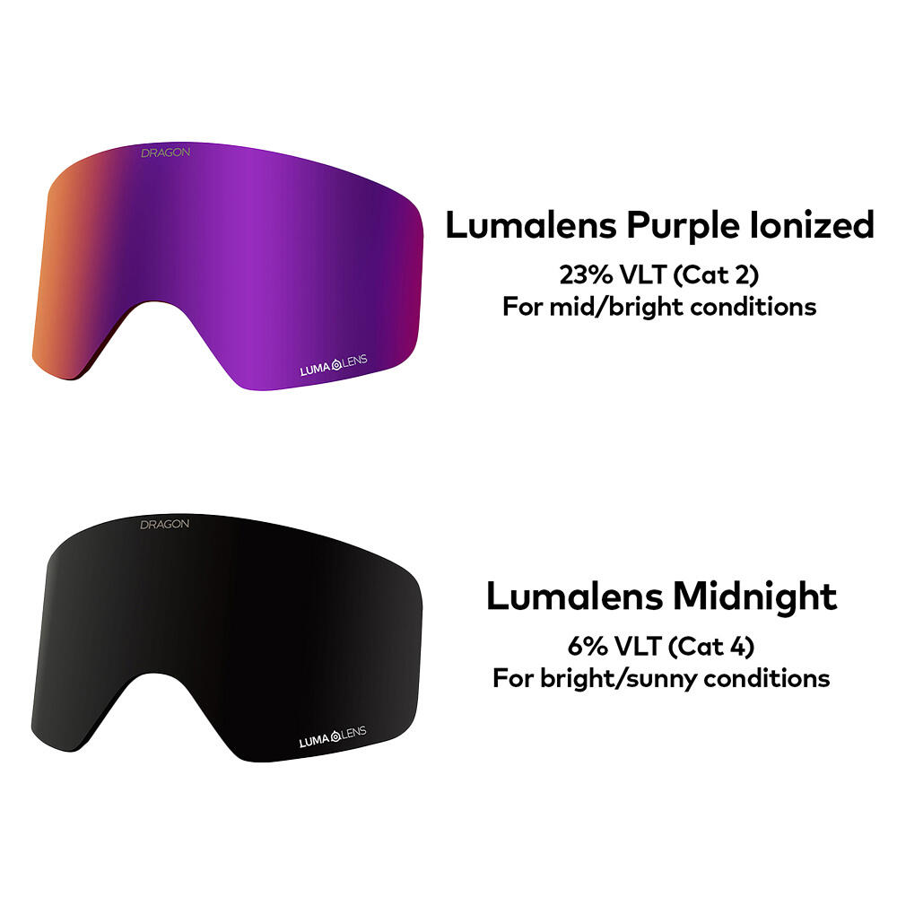 NFX MAG OTG Gafas De Esquí Unisex - Matcha/LL Purple Ionized & LL Midnight 6/6