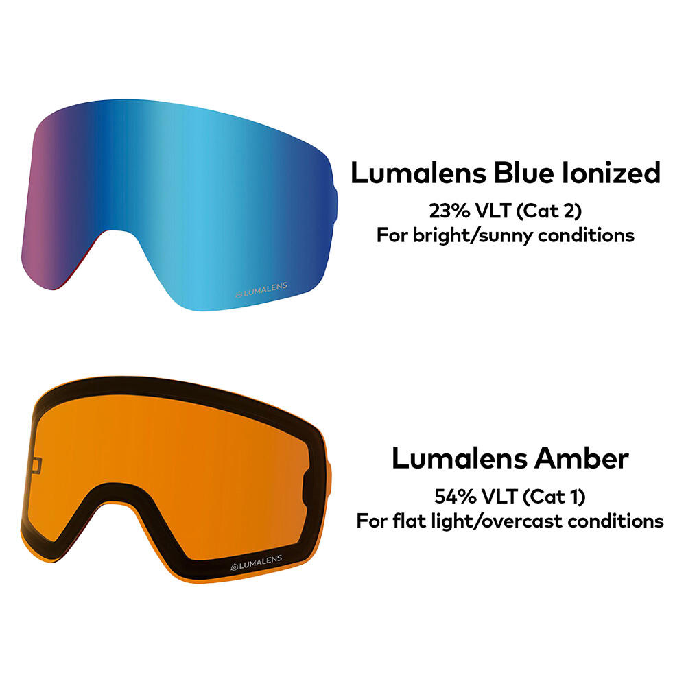 NFX2 Gafas De Esquí Unisex - Forest Bailey Sig 2024/LL Blue Ionized & LL Amber 6/6