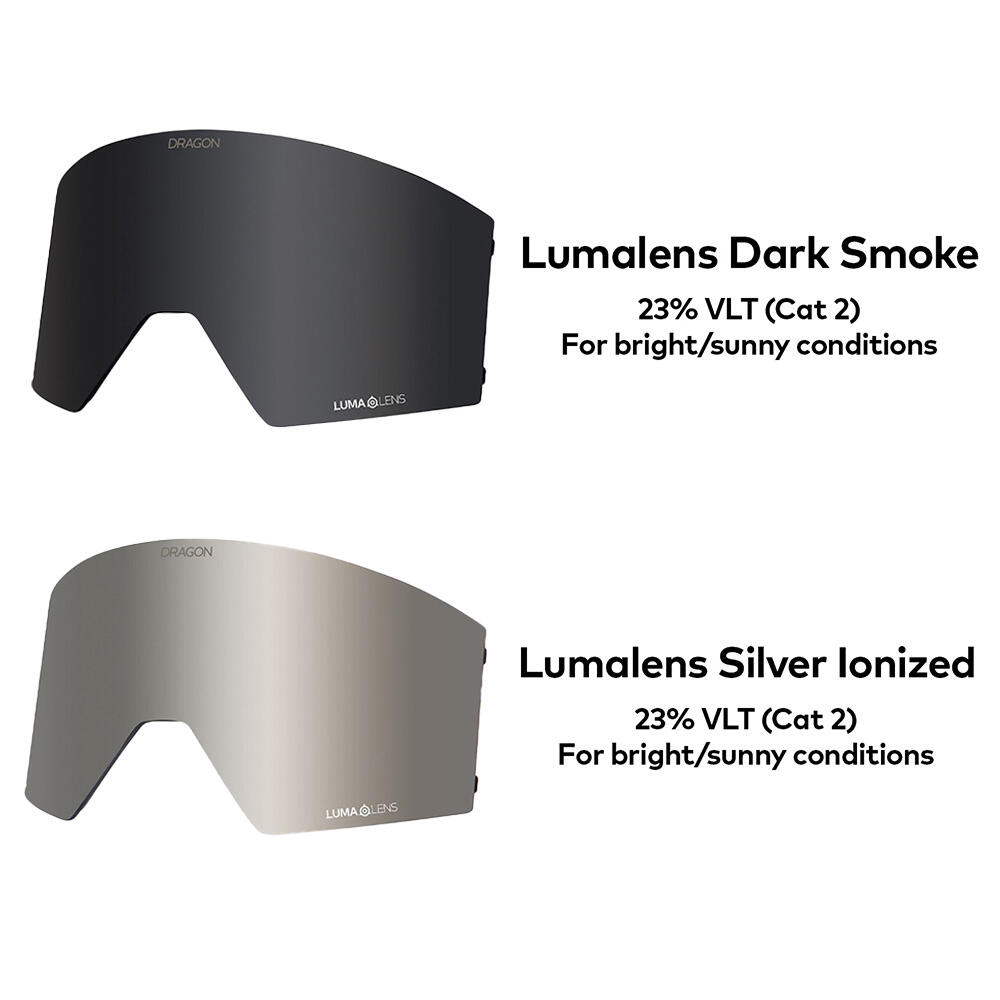 RVX MAG OTG Gafas De Esquí Unisex - Ranalter 2024/LL Smoke & LL Silver Ionized 7/7