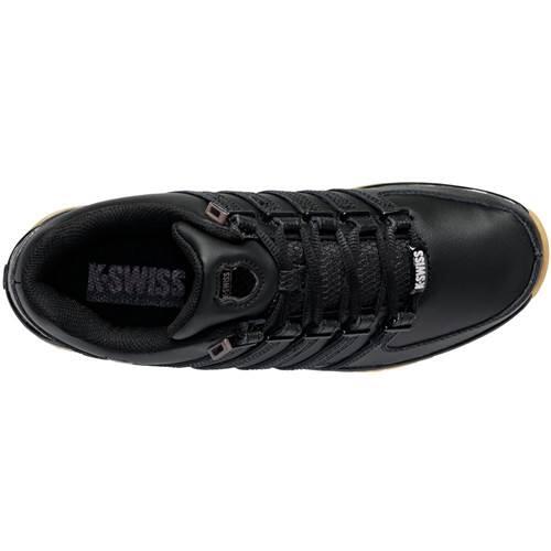 Zapatillas de cuero K-SWISS Rinzler para hombre en negro, deportivas 3/5
