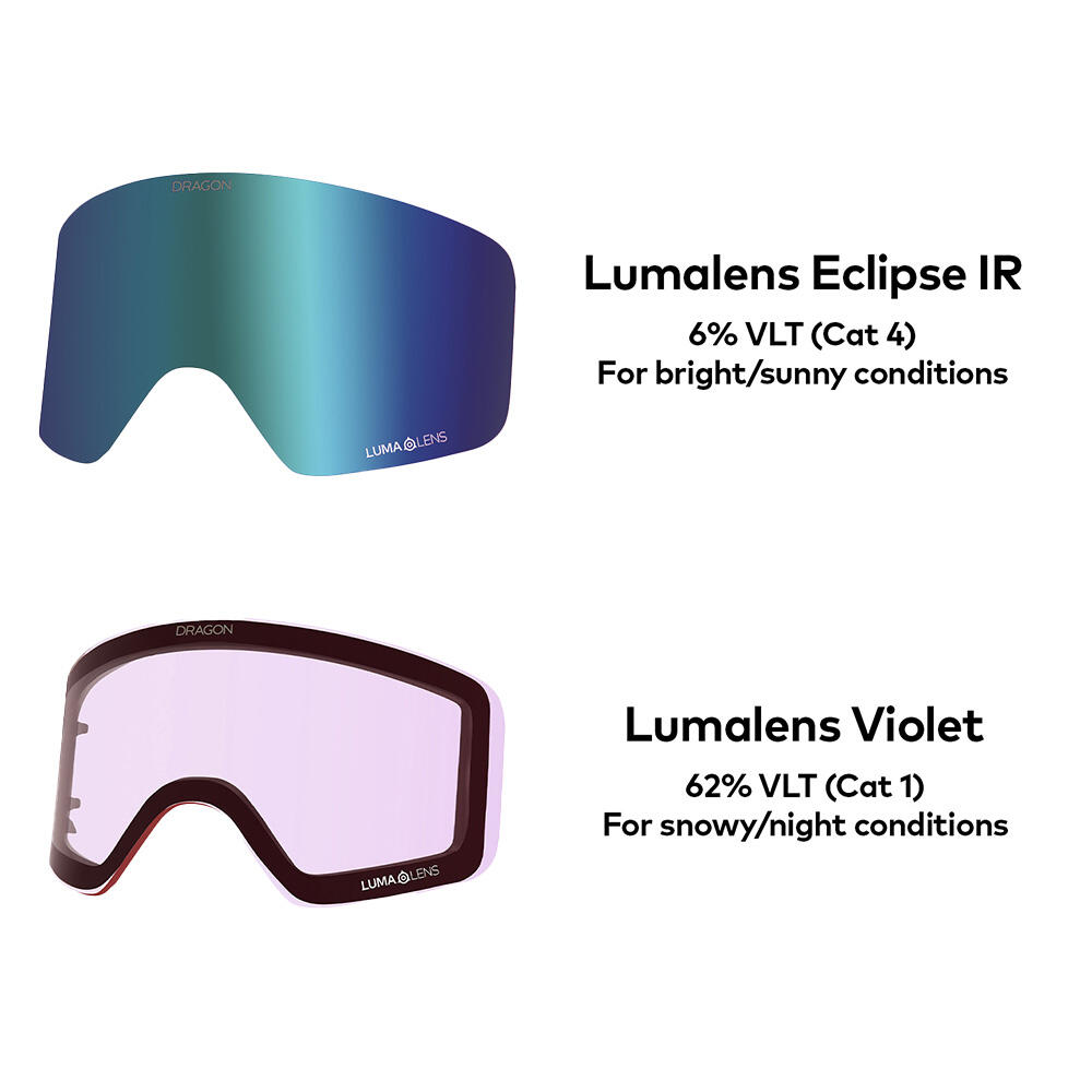 NFX MAG OTG Lunettes De Ski Unisexes - Thrill/LL Eclipse IR & LL Violet 7/7