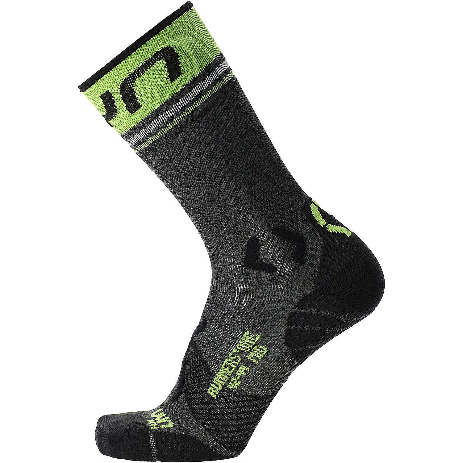 Uyn - Runner's One Mid Homme - Chaussettes - Gris - 39/41 - Decathlon