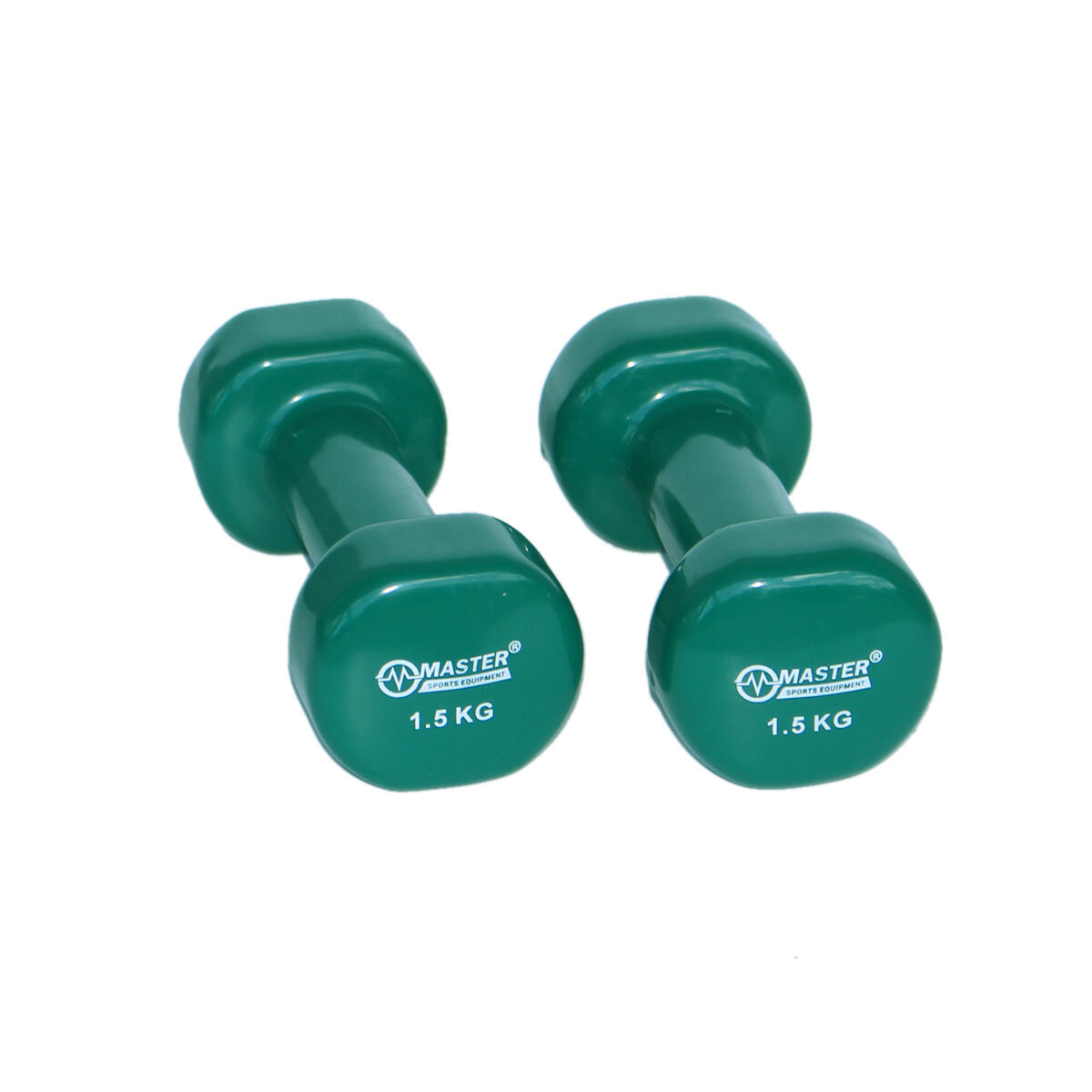 MASTER Vinylové činky 2 x 1,5 kg