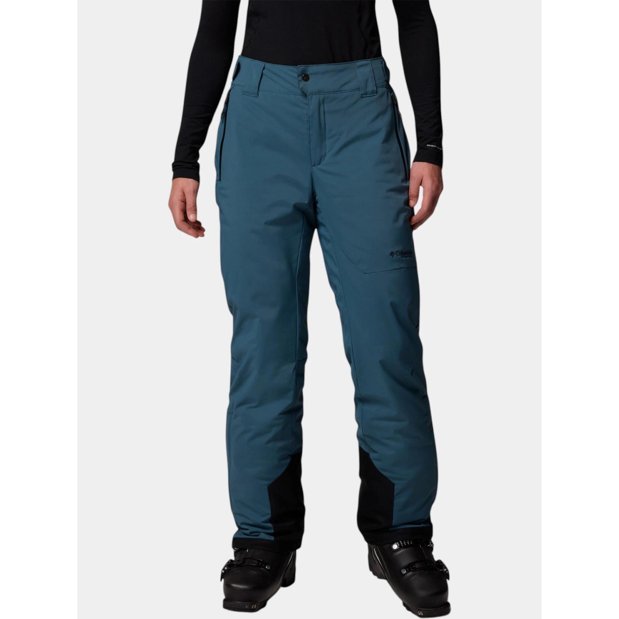 Columbia - Pantalon De Ski Femme Cirque Bowl - Pantalons - Bleu - Decathlon