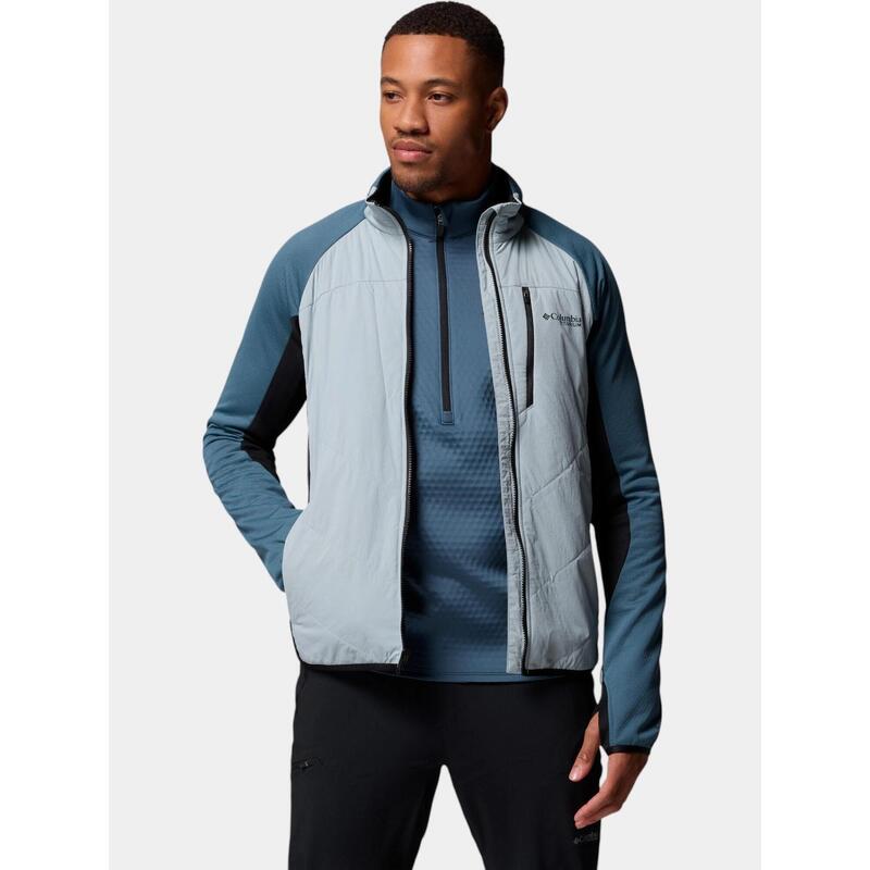 Pulover polar Arctic Chest Hybrid Full Zip barbati