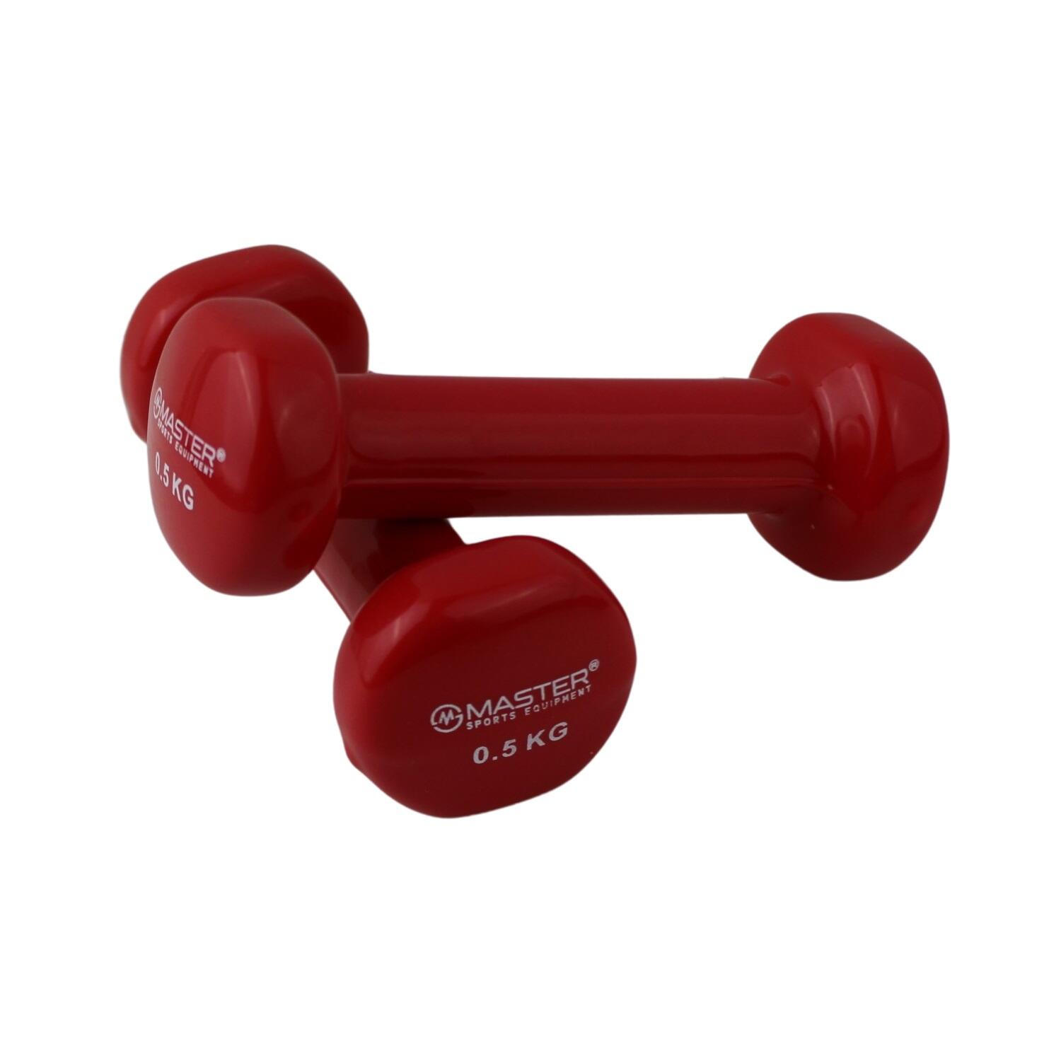Vinylové činky MASTER 2 x 0,5 kg 2/2