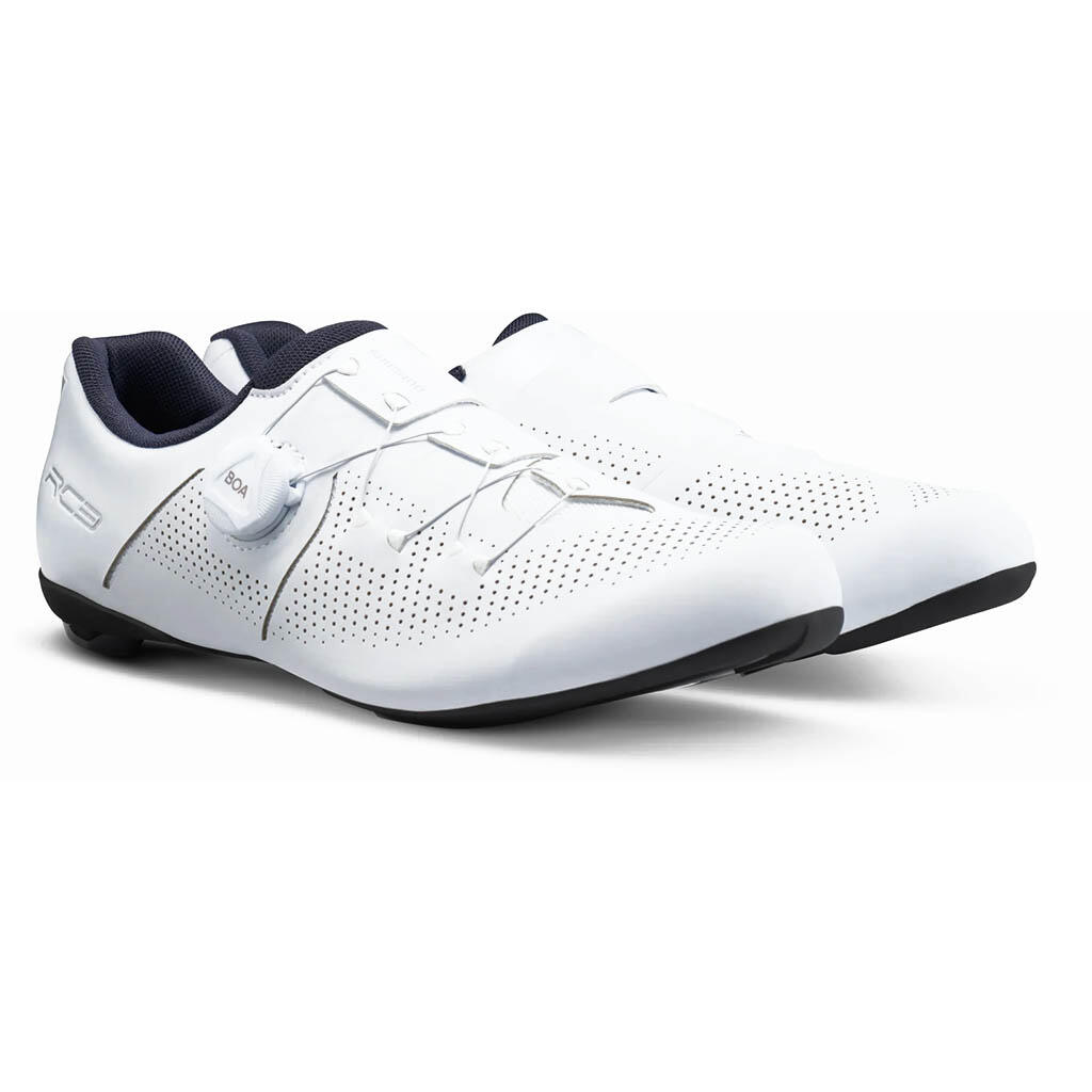 Racefiets Fietsschoenen RC302, wit SHIMANO Decathlon