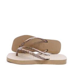 Tongs Marrons Femme Havaianas Hav Square Logo