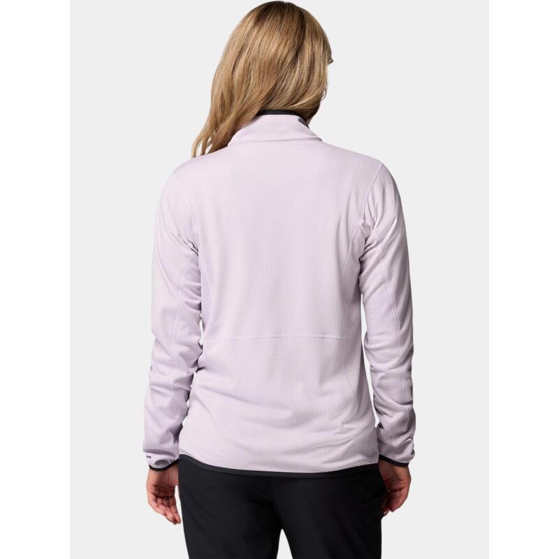 Pulover polar Essential Hike Grid Fleece Full Zip femei