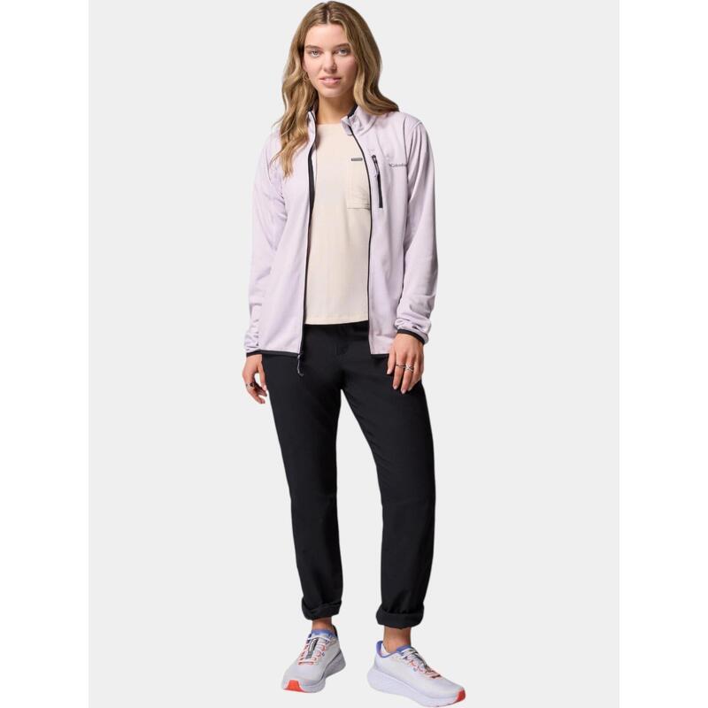 Pulover polar Essential Hike Grid Fleece Full Zip femei