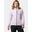 Pulover polar Essential Hike Grid Fleece Full Zip - violet femei