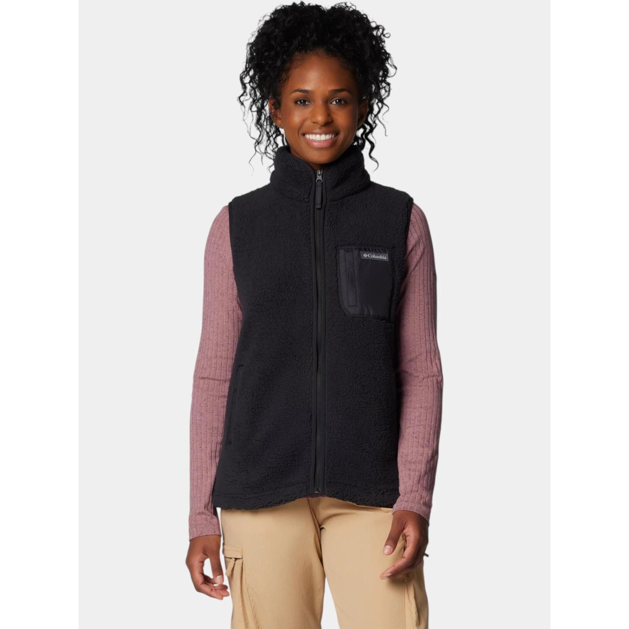 Columbia - Gilet Femme West Bend Ii - Pull Sans Manche - Noir - Decathlon