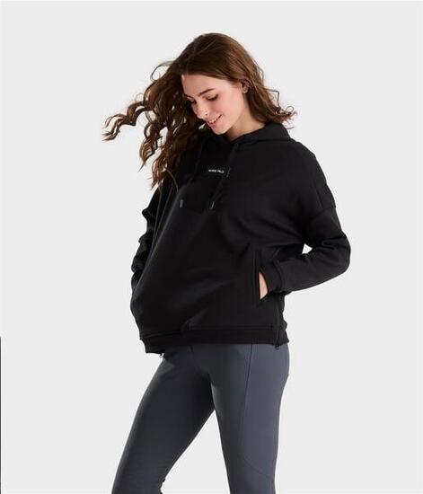 Sweat-shirt d'équitation à capuche