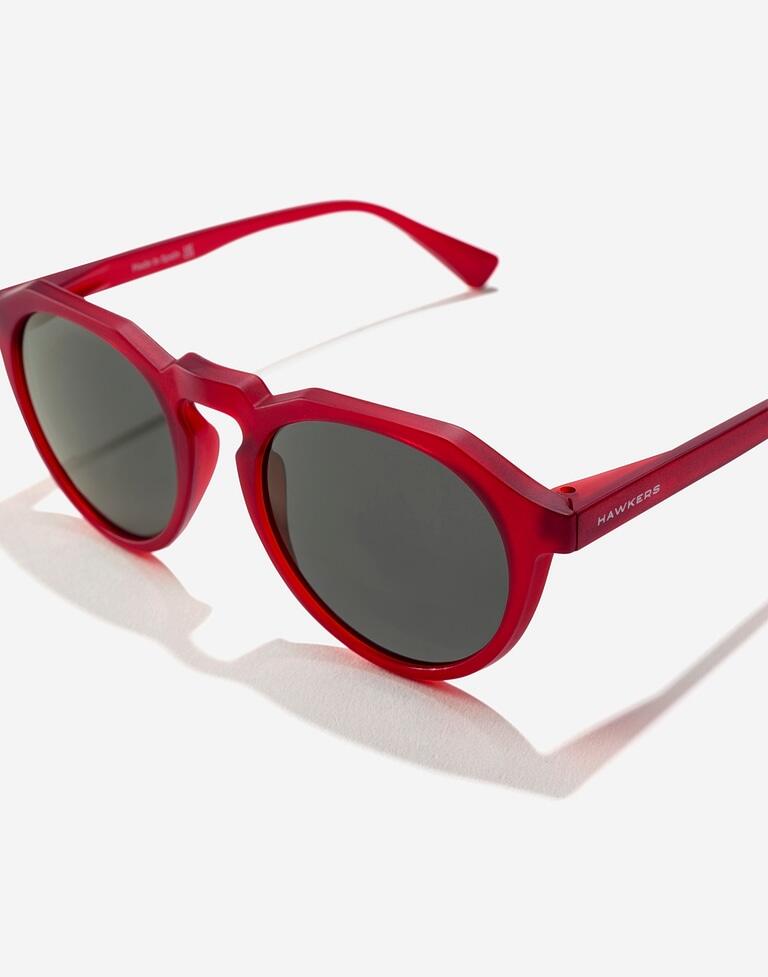 HAWKERS - Occhiali da sole per Uomo e Donna - WARWICK RAW - CHERRY RED DARK 5/6