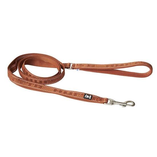 Laisse réfléchissante Casual ECO 1,80 m x 20 mm cannelle